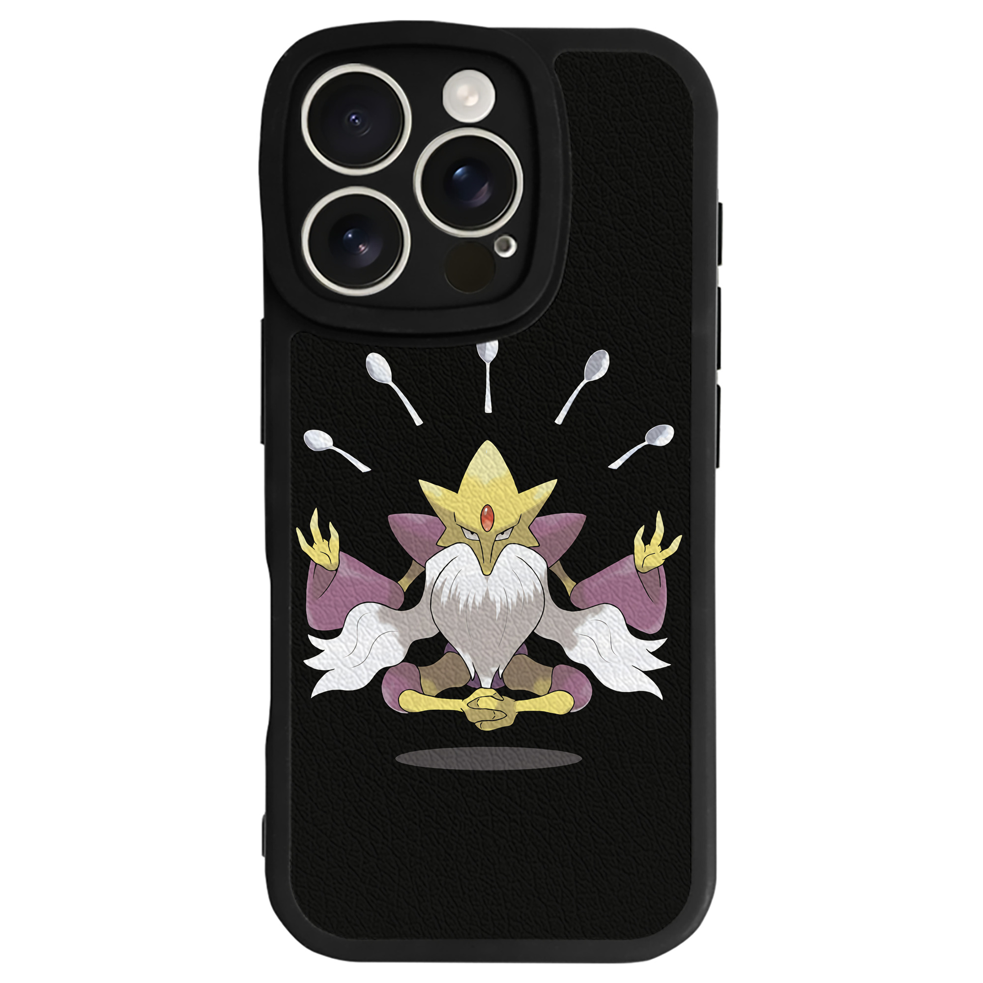 （画像用） ポケットモンスター Pokémon 【iPhone 16シリーズ対応】シリコンスマホケース（レザー調） 材質：シリコン